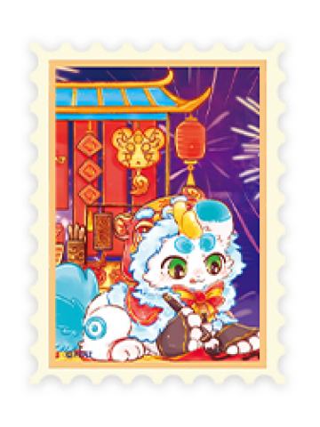 皮皮贴纸-灯火映岁系列