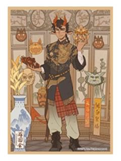 尼克(隐藏款)亚克力色纸-游园会系列