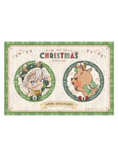 不死川实弥吧唧套组-2025圣诞节系列