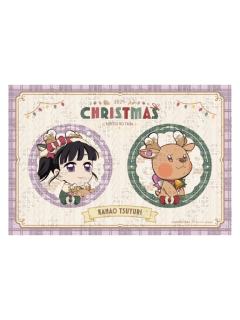 栗花落香奈乎吧唧套组-2025圣诞节系列