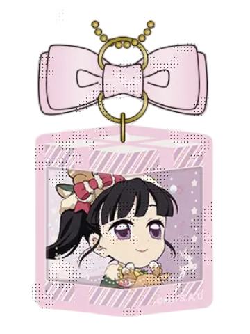 栗花落香奈乎亚克力挂件-2025圣诞节系列