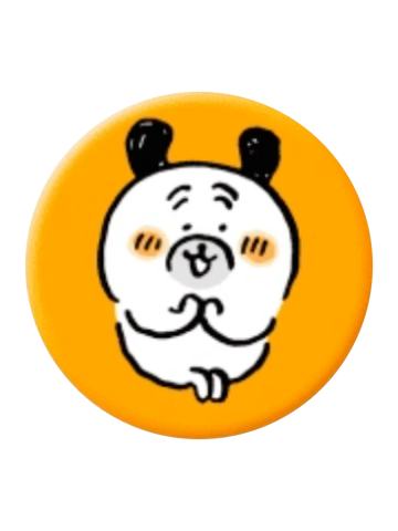 哈巴狗PET徽章-自嘲熊和朋友们系列