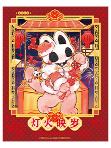 小髅(隐藏款)伪拍立得-灯火映岁系列