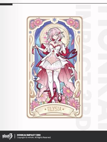 爱莉希雅-夜绽芳华系列仿胶片卡