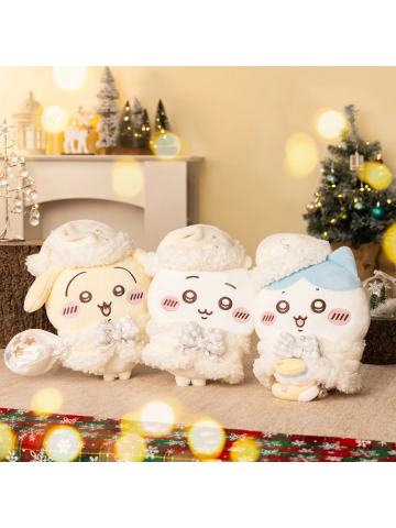 毛绒-白色圣诞礼物系列