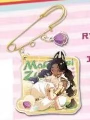 张黎&墨赫弥斯胸针挂件-快看八周年限定系列