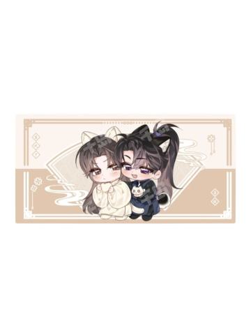 墨燃&楚晚宁人间岁暖Q版票夹-萌果酱谷子咖啡联动主题Cafe