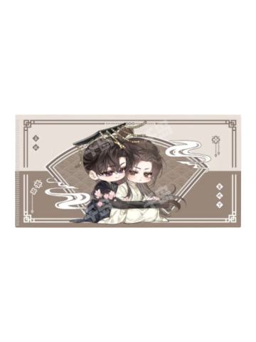 墨燃&楚晚宁红莲卧香Q版票夹-萌果酱谷子咖啡联动主题Cafe