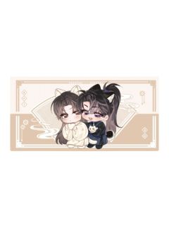 墨燃&楚晚宁人间岁暖Q版票夹-萌果酱谷子咖啡联动主题Cafe