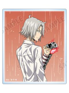 狱寺隼人亚克力卡-战斗的背影×雨快闪系列