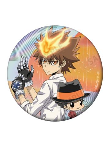 泽田纲吉&里包恩极光徽章-战斗的背影×雨快闪系列