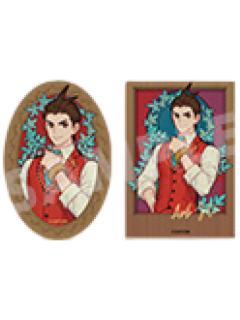 王泥喜法介徽章拍立得套组-花卉系列