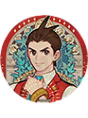 王泥喜法介徽章2-花卉系列