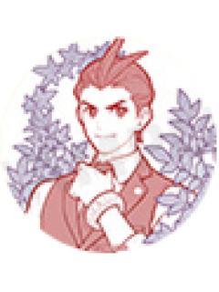 王泥喜法介徽章1-花卉系列