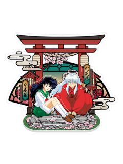 犬夜叉&日暮戈薇双插场景立牌-花鸟风月第二期系列