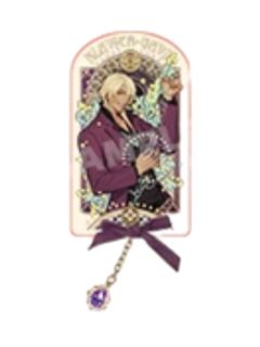 牙琉响也挂坠亚克力卡-花卉系列