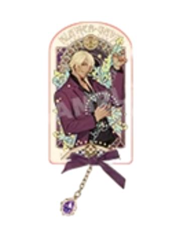 牙琉响也挂坠亚克力卡-花卉系列