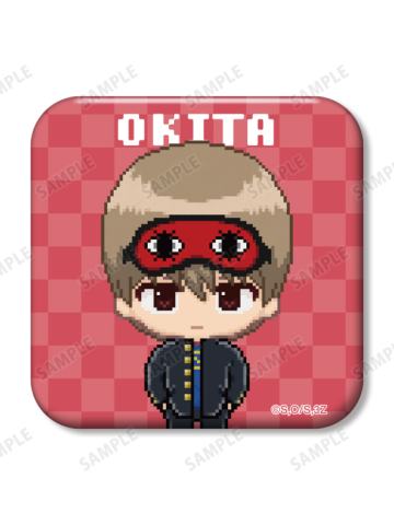 冲田总悟方形徽章-DOT DOT系列