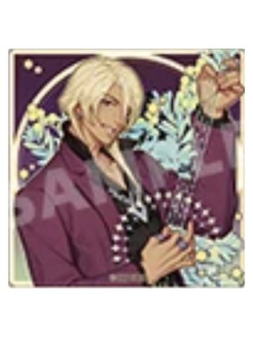 牙琉响也亚克力杯垫-花卉系列