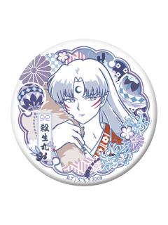 杀生丸(剪影)圆形双闪徽章-花鸟风月二期系列