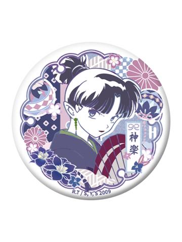 神乐(剪影)圆形双闪徽章-花鸟风月二期系列