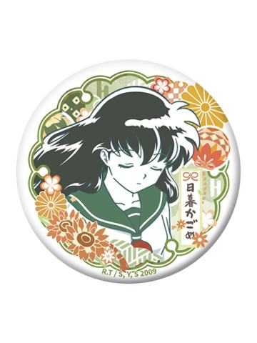 日暮戈薇(剪影)圆形双闪徽章-花鸟风月二期系列