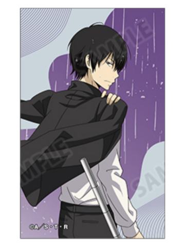 云雀恭弥B插画卡-战斗的背影×雨快闪系列