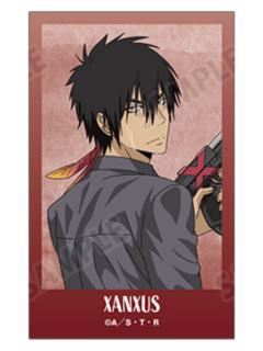 XANXUS A插画卡-战斗的背影×雨快闪系列