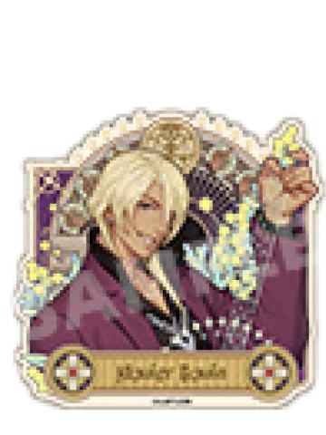 牙琉响也亚克力徽章-花卉系列