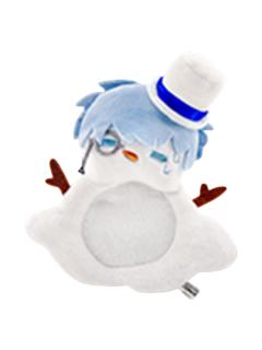 怪盗基德雪人毛绒杯垫-永夜序曲快闪系列