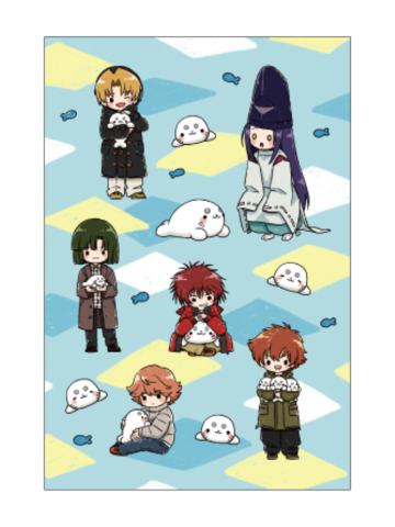 多人特典明信片-A3平成男子系列