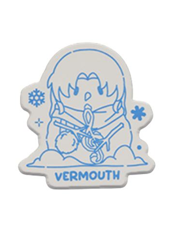 贝尔摩德雪人纸徽章-永夜序曲快闪系列