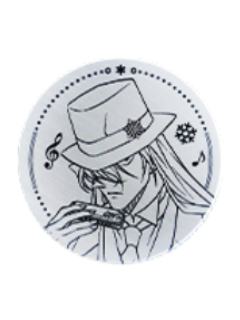 琴酒金属纪念章-永夜序曲快闪系列