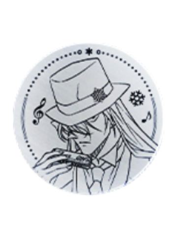 琴酒金属纪念章-永夜序曲快闪系列