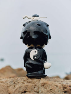 异色-阴阳陶瓷香炉-资料图