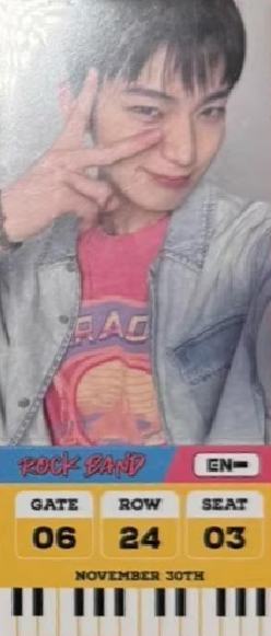 乐队票根5