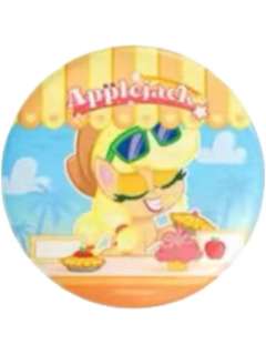 苹果嘉儿1徽章-海滨派对系列