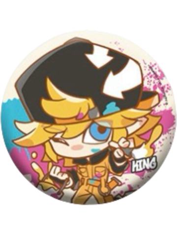 金Q版徽章-涂鸦系列