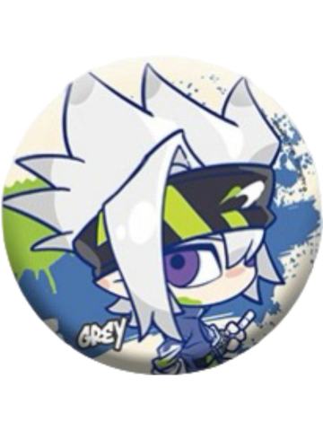 格瑞Q版徽章-涂鸦系列