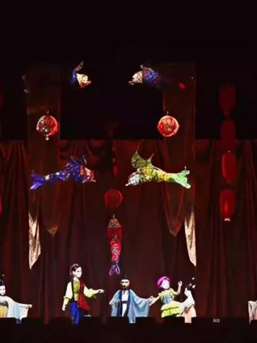 皮影戏《勇敢的马可·波罗》