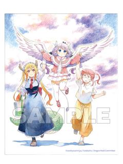 多人亚克力色纸-怕寂寞的龙水彩系列