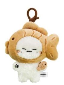 鲫鱼饼玩偶挂件6