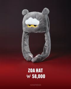 zoa冬季快闪帽子