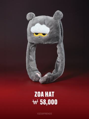 zoa冬季快闪帽子