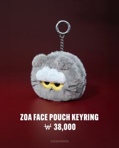 zoa冬季快闪零钱包挂件