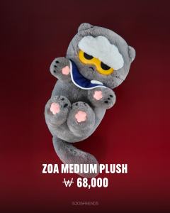 zoa冬季快闪中号玩偶