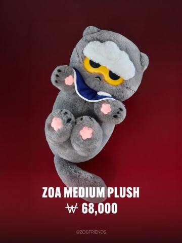 zoa冬季快闪中号玩偶