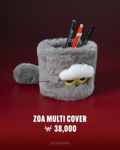 zoa冬季快闪毛绒杯套