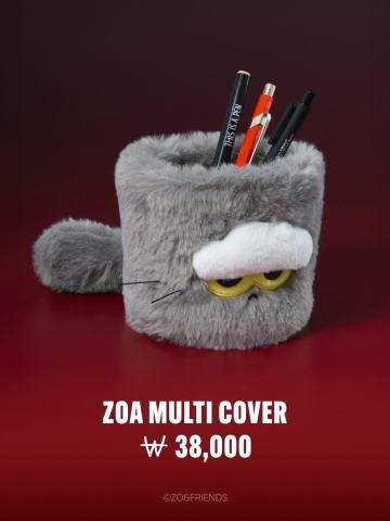 zoa冬季快闪毛绒杯套