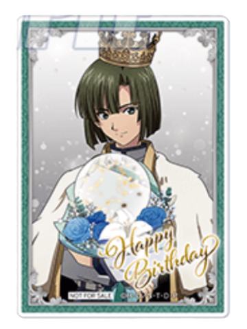 塔矢亮D20连赠品亚克力卡-2025塔矢亮生日系列